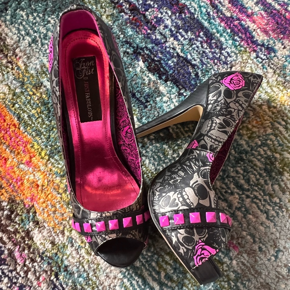 Iron Fist “Barbi” heels